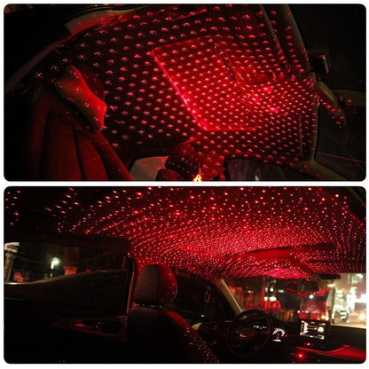 Ambient Star Light, 12V 360 Degree Rotation Use For Decoration Disco Laser Light Car