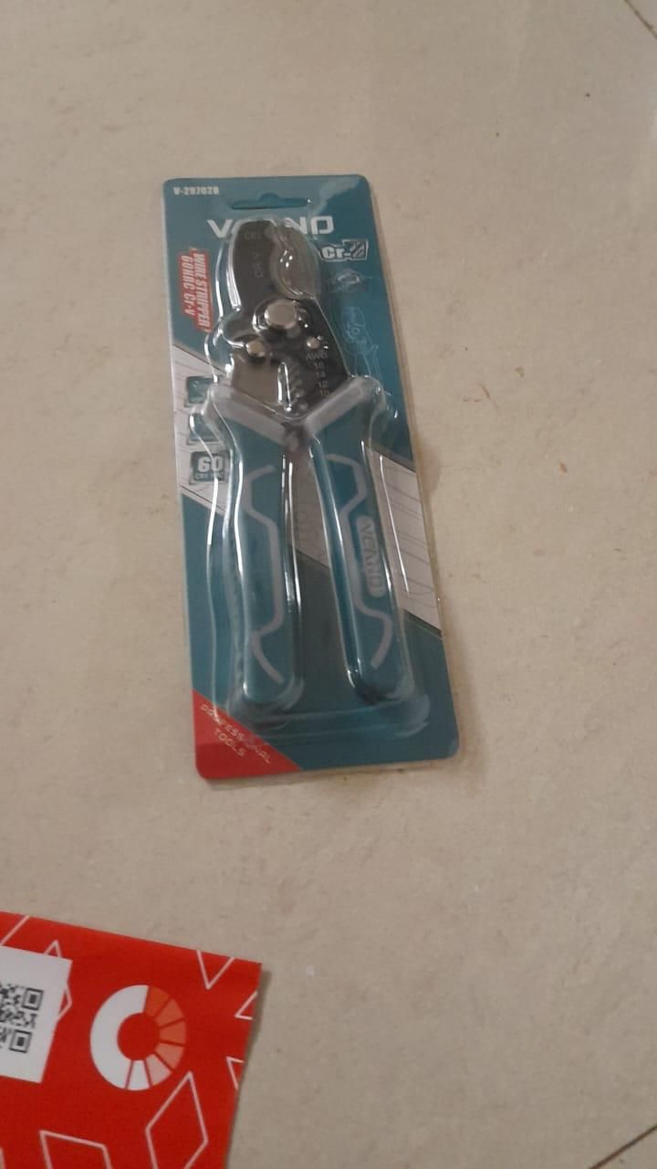 8" Wire Strippers Crimpers Cutter Pliers Multi-Function Hand Tool